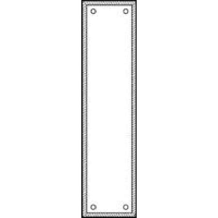 Rockwood RM5596A10B 3" x 12" Rope Push Plate Oil Rubbed Bronze RM5596A10B